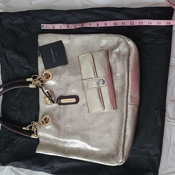 Cynthia Rowley Gold Shoulder Bag - Picture 5 of 8